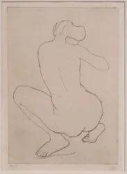 Crouching Woman
